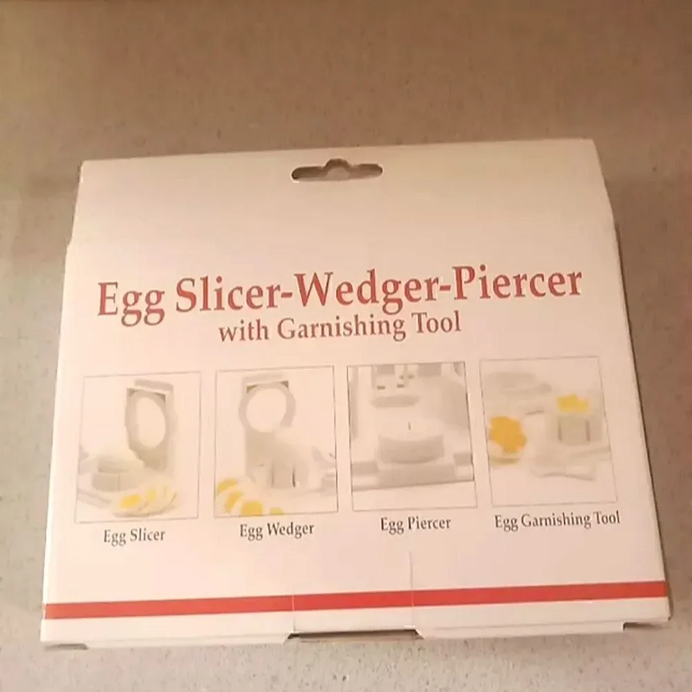 Norpro Egg Slicer- Wedger- Piercer with Garnishing Tool -  NWOT